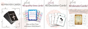 40 Days to a Better You {BUNDLE}  (40 Days of Lent Cards)