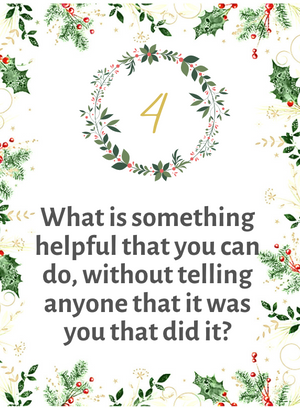 Advent: Christmas Conversation Cards (25 Days of Christmas Topics)