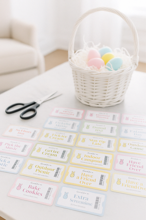 Easter Coupons for Kids (Ready to Print!)