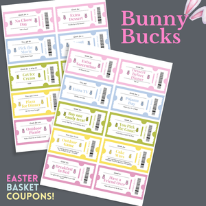 Easter Coupons for Kids (Ready to Print!)