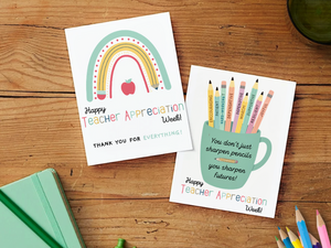 Teacher Appreciation Day Cards