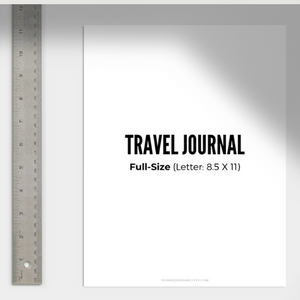 TRAVEL JOURNAL (Instant download & print)