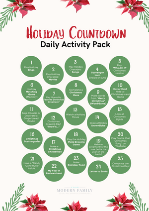 Christmas Holiday Activity Pack - Christmas Games for the Family to Play!  (25 activities!)