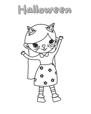 Printable Halloween Coloring Sheet Packet - 20 Printable Pages