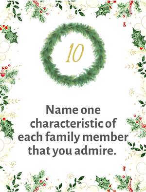 Advent: Christmas Conversation Cards (25 Days of Christmas Topics)