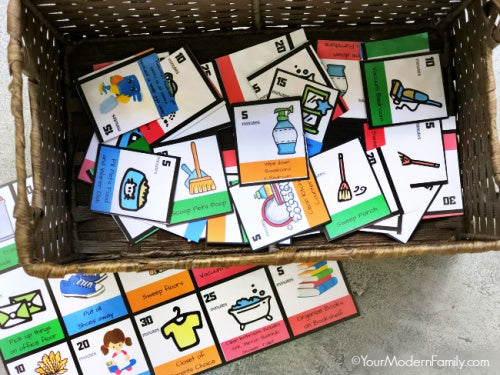 Swap Chores For Screen Time (Over 70 Cards!)
