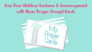 Prayer Prompt Cards for Kids