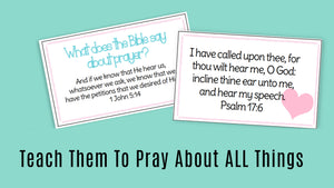 Prayer Prompt Cards for Kids