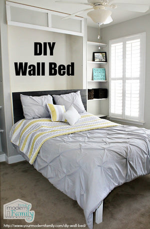 DIY Murphy Bed - Build your own wall bed for $150